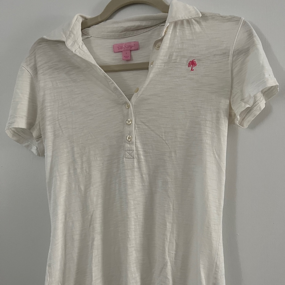 White collared shirt